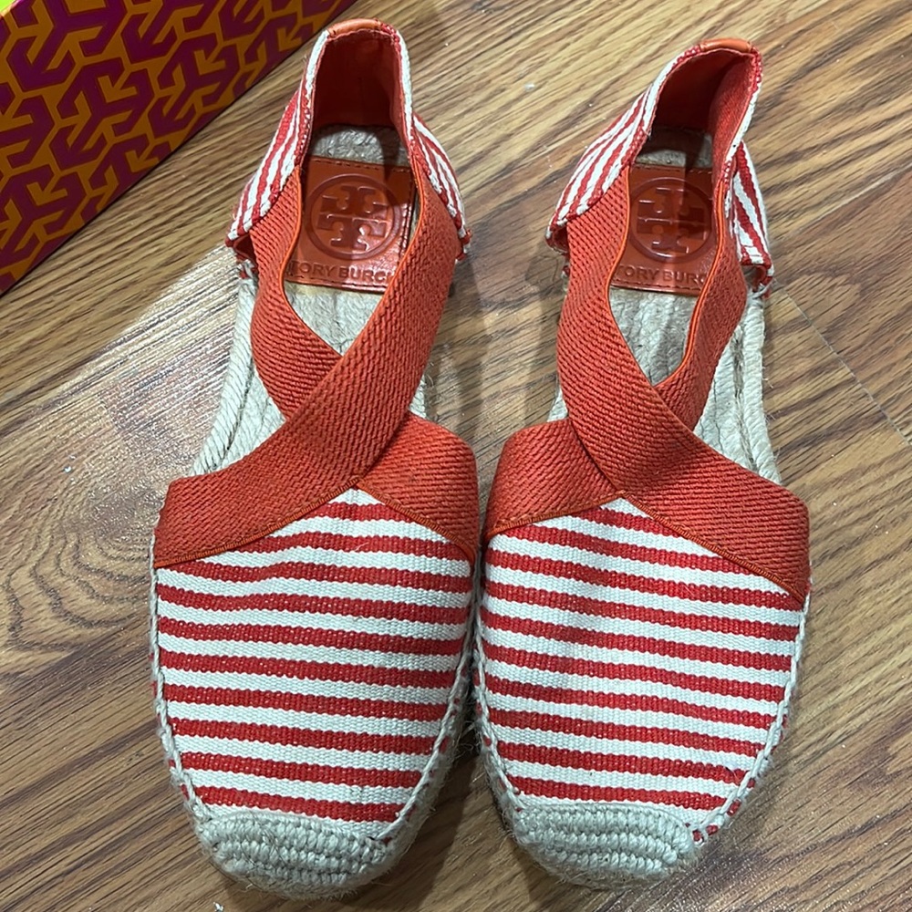 Tory Burch Catalina espadrille-strip